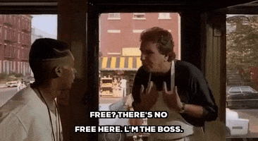 theres no free here spike lee GIF