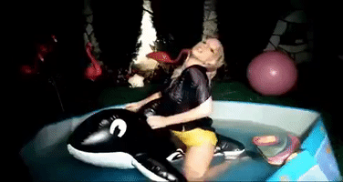 music video floatie GIF by Lady Gaga