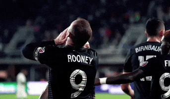 Celebrate Wayne Rooney GIF by D.C. United