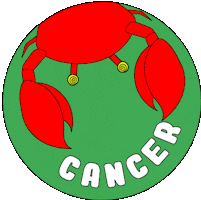 Cancer Astrology Sticker by Trap Bob