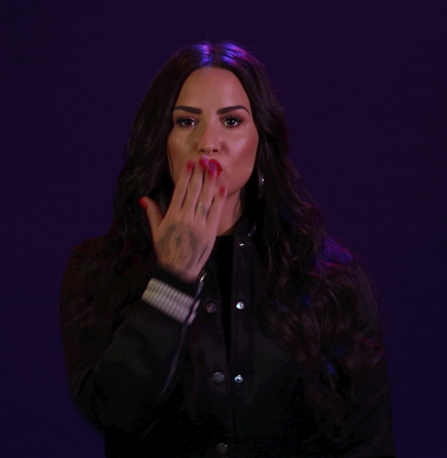 tell me you love me kiss GIF by Demi Lovato