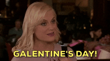 Parks And Recreation Happy Galentines Day GIF by NBC