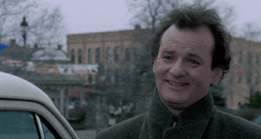 bill murray fist in mouth GIF