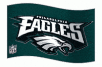 Philadelphia Eagles animated Happy Birthday celebration GIF showing team spirit