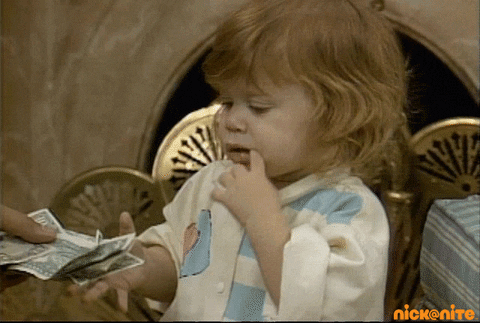 Full House Money GIF by Nick At Nite