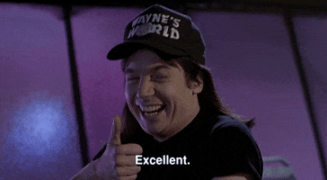 matt_che excellent mike myers wayne's world GIF