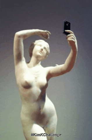 Kim Kardashian Selfie GIF by AIDES