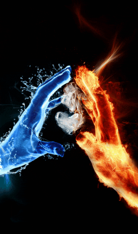 fantasyphish heart unity fire together GIF