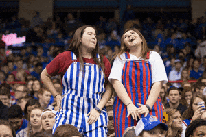 Happy Ku Basketball GIF by University of Kansas