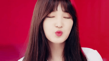 k-pop kiss GIF