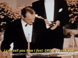 I Feel Great Karl Malden GIF by The Academy Awards