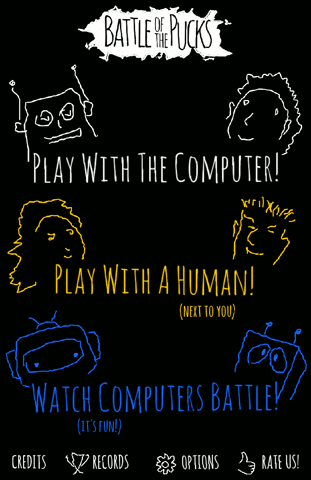 TheLifemakers logo video game battle of the pucks causal game GIF