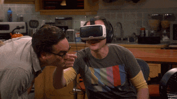 Shocked Virtual Reality GIF by CBS
