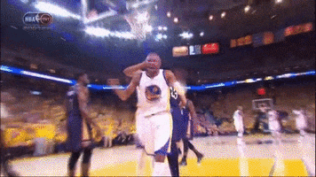 excited leandro barbosa GIF by NBA