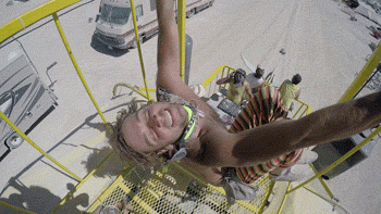 nikkidwyer pegasus burning man delay pound it GIF