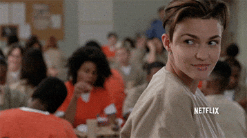 yosub  orange is the new black oitnb wink flirting