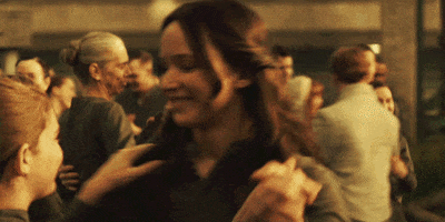 jennifer lawrence dancing GIF by The Hunger Games: Mockingjay Part 2