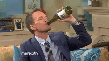 neil patrick harris drink or dish GIF by The Meredith Vieira Show