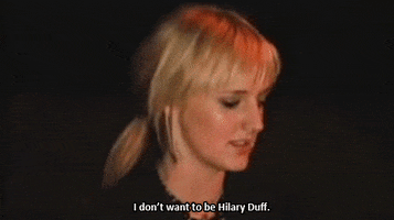 Hilary Duff Do Not Want GIF