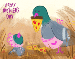 Mothers Day Pizza GIF by Caroline Director