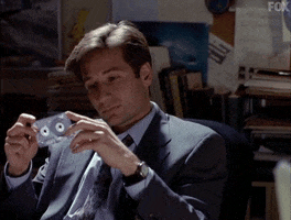 listen david duchovny GIF by The X-Files