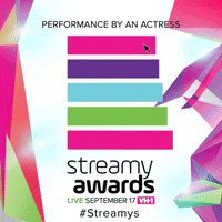 streamys performancebyanactress GIF by The Streamy Awards