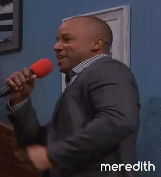 donald faison singing GIF by The Meredith Vieira Show