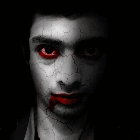 hasilpaudyal cool dark evil vampire GIF