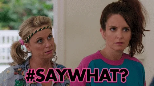 Confused Amy Poehler GIF
