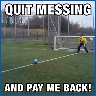Football Pay Me GIF by Halifax