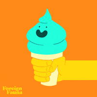 Ice Cream Animation GIF by Emory Allen