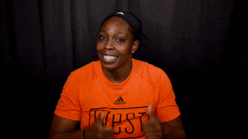 chelsea gray thumbs up GIF by WNBA