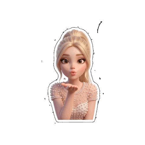 Kiss Sticker