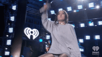 excited noah cyrus GIF by iHeartRadio