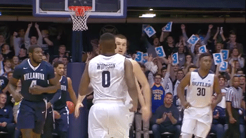 high five college basketball GIF by BIG EAST Conference