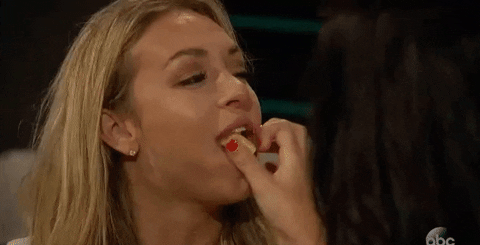 women tell all eating GIF by The Bachelor