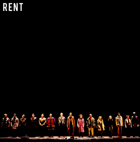 Musical Theatre GIF by Rent the Musical
