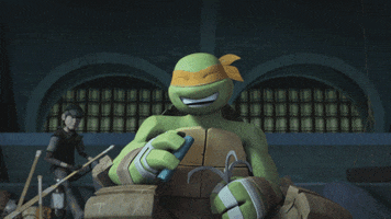 yeah right laugh GIF by Teenage Mutant Ninja Turtles