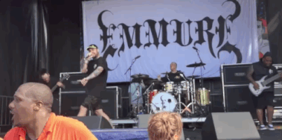 ignacio headbang warped tour emmure GIF