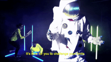 Space Astronaut GIF by Wilson