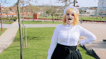kawaruvisualart cosplay 2017 lounge GIF
