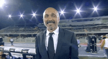 happy luciano spalletti GIF by AS Roma