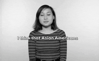 speak up asian american GIF