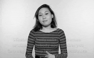 asian heritage month stand up for yourself GIF