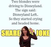 humoropedia blonde dumb jokes GIF