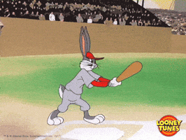 Bugs Bunny Baseball GIF by Looney Tunes
