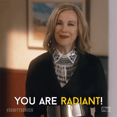 you are radiant gif