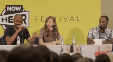 lauren lapkus omg GIF by Now Hear This podcast Festival