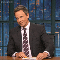Seth Meyers Laughing GIF by Late Night with Seth Meyers