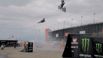 monster energy motorcycles GIF by NASCAR